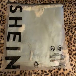 Denim distressed shorts